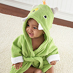 "My Little Monster" Hooded Spa Robe