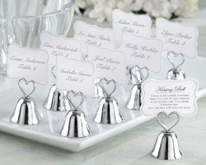 "Kissing Bell" Place Card/Photo Holder (Set of 24)