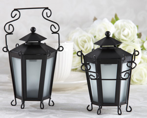 "Garden Park" Black Mini Lantern