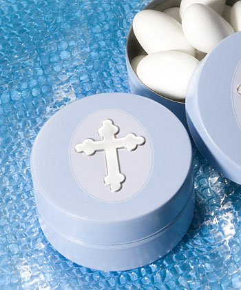 Blue Cross Design Mint Tins