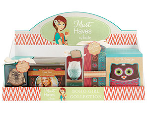 Boho Girl Collection Display