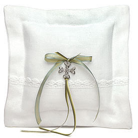 Celtic Charm Square Ring Pillow