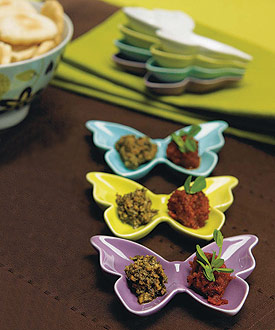 Ceramic Butterfly Dishes