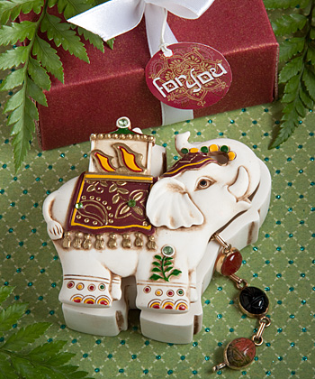 Elephant design curio boxes