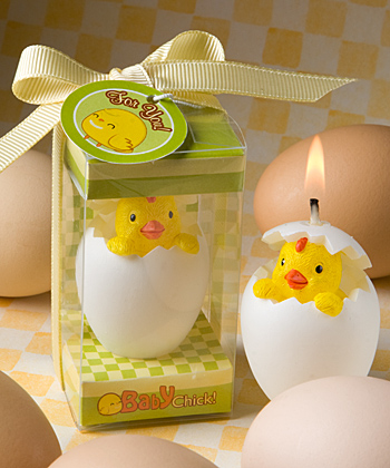 Baby Big Day Collection hatching chick candles