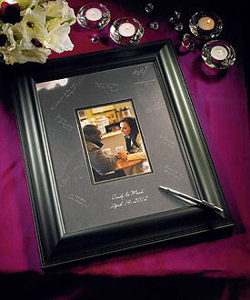 Framed Inscribable Signature Keepsake Mat Kit