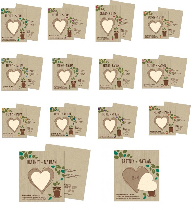 Herb Rustic Wedding Favor