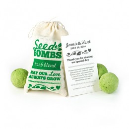 Herb Seed Bombs Favor