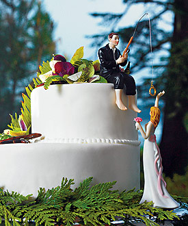 Hooked on Love Groom Figurine