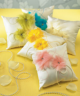 I Do . . . Color Ring Pillow