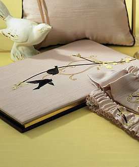 Love Bird Traditional Guest Book