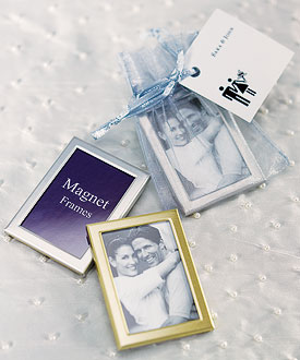 Magnet Back Mini Photo Frames - set of 3