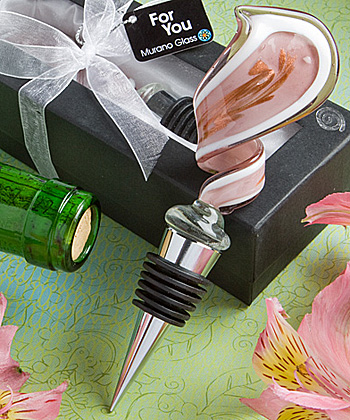 Murano Glass Collection wine bottle stoppers