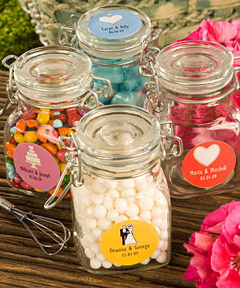 Personalized Expressions Collection apothecary jar favors