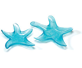 Starfish Glass Candle Holders