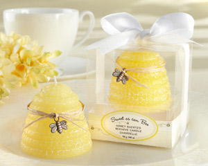 "Sweet As Can Bee" Honey-Scented Beehive Candle (Set of 4)