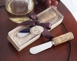 "Vintage Reserve" Stainless-Steel Spreader with Wine Cork Handle