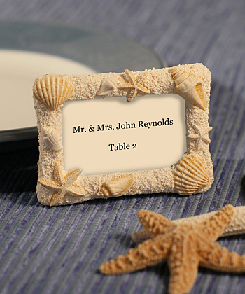 beach-themed photo frames