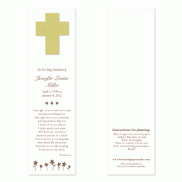 Cross Memorial Bookmarks