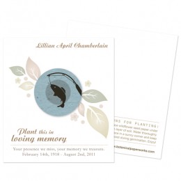 Fishing Memorial Cards