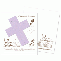 Plantable Cross favor